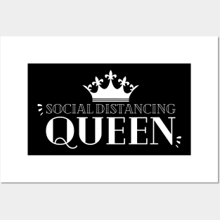 Social Distancing Queen Posters and Art